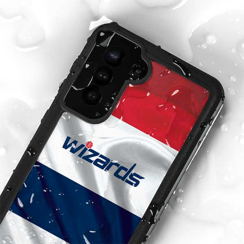 NBA Washington Wizards Home Jersey Galaxy S24 Plus Waterproof Case
